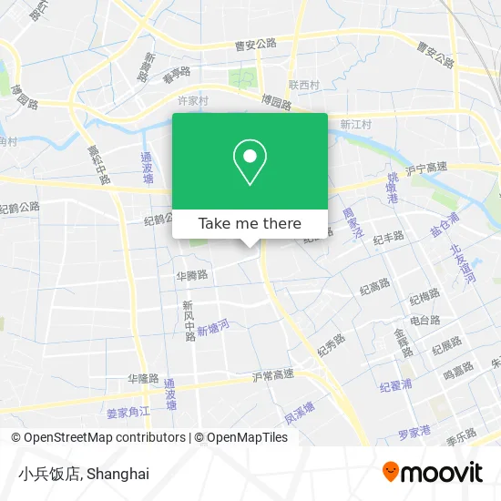 小兵饭店 map