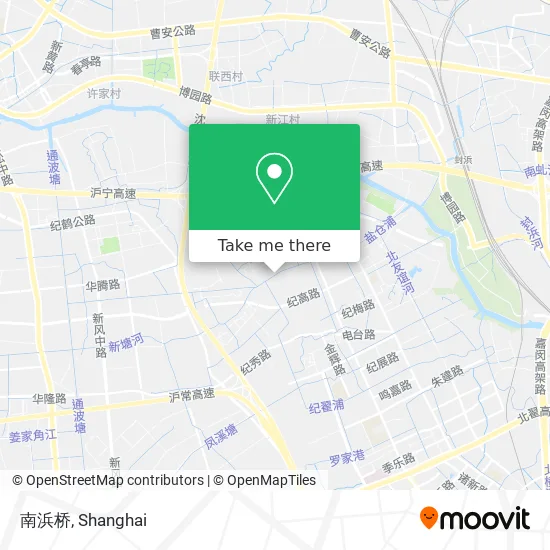 南浜桥 map