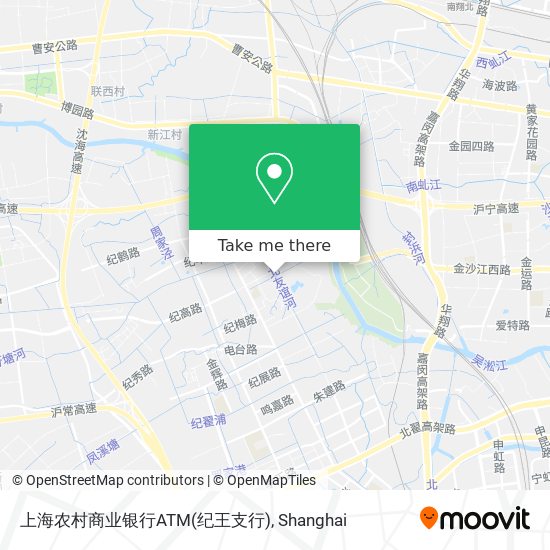 上海农村商业银行ATM(纪王支行) map