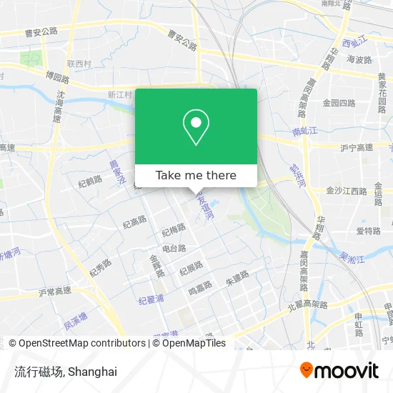 流行磁场 map