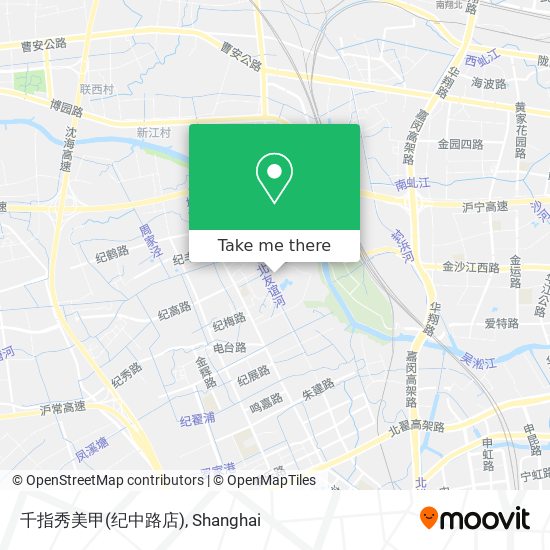 千指秀美甲(纪中路店) map