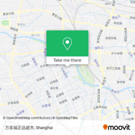 万喜福正品超市 map