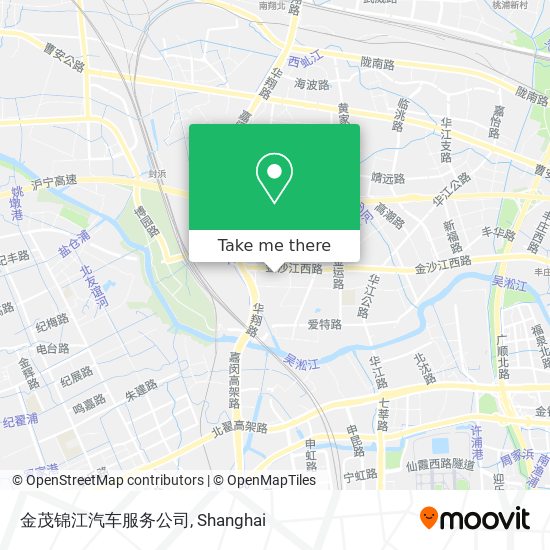 金茂锦江汽车服务公司 map