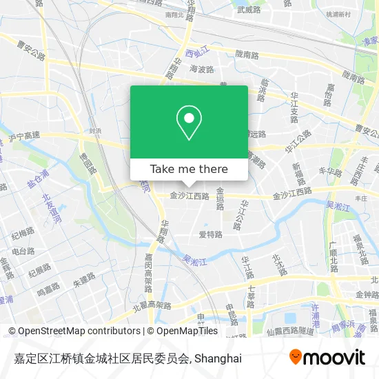 嘉定区江桥镇金城社区居民委员会 map
