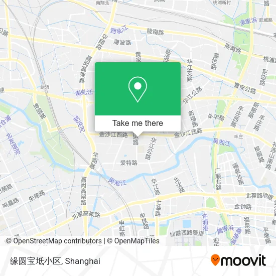 缘圆宝坻小区 map