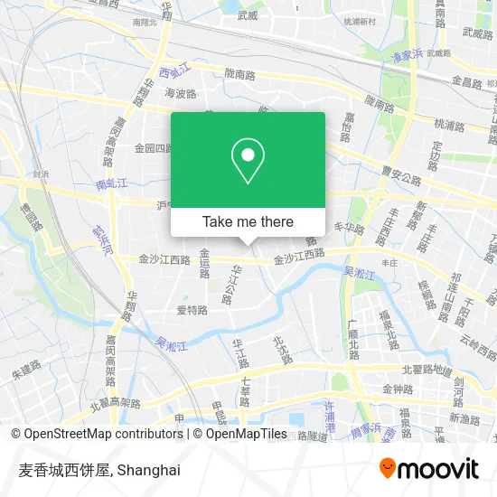 麦香城西饼屋 map