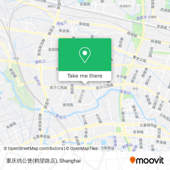 重庆鸡公煲(鹤望路店) map