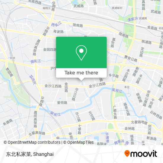 东北私家菜 map