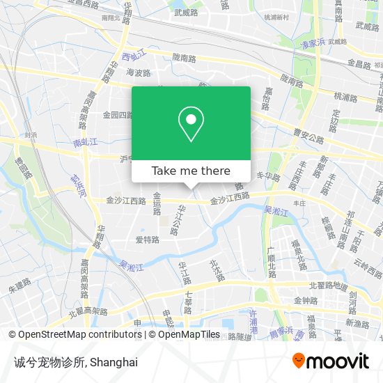 诚兮宠物诊所 map