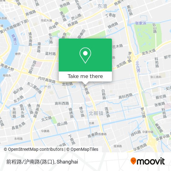 前程路/沪南路(路口) map