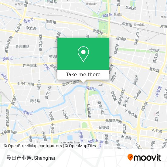 晨日产业园 map