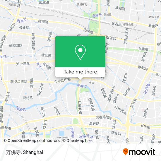 万佛寺 map