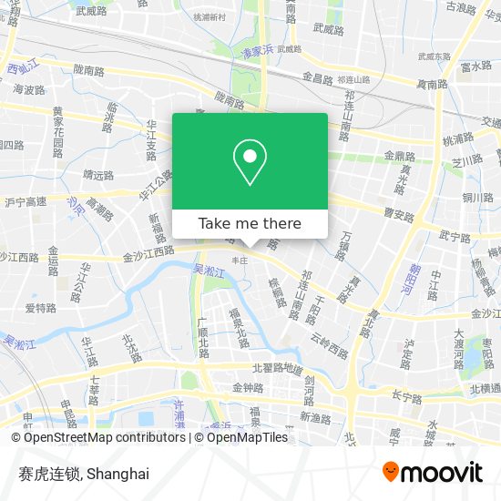 赛虎连锁 map