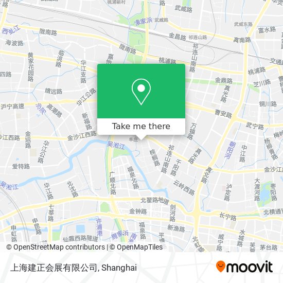 上海建正会展有限公司 map
