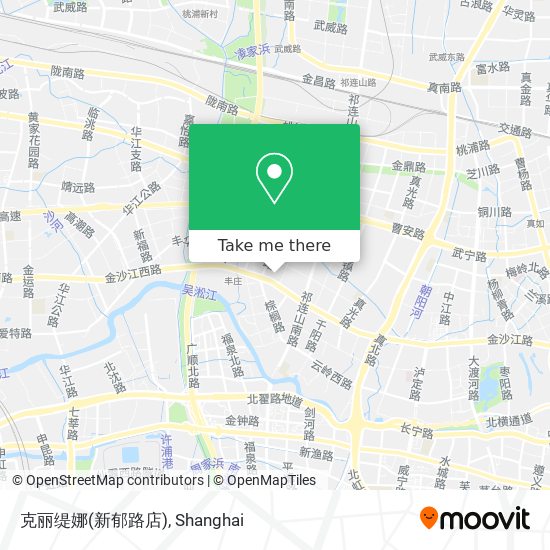 克丽缇娜(新郁路店) map