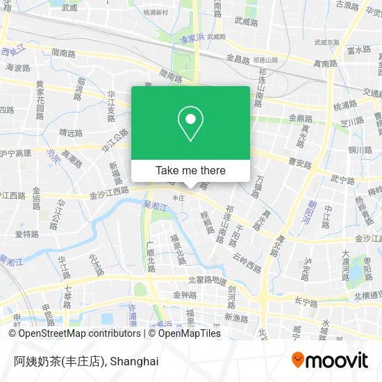 阿姨奶茶(丰庄店) map