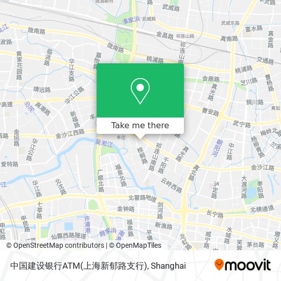中国建设银行ATM(上海新郁路支行) map