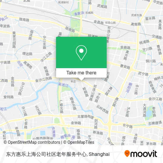 东方惠乐上海公司社区老年服务中心 map