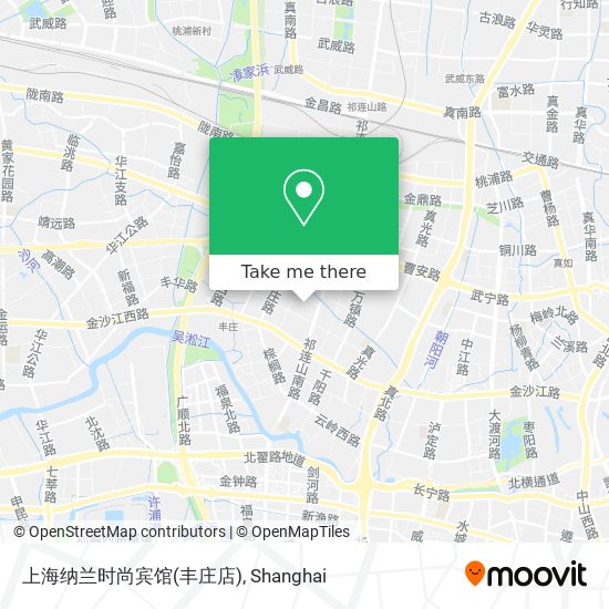 上海纳兰时尚宾馆(丰庄店) map