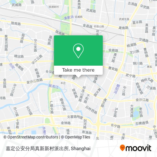 嘉定公安分局真新新村派出所 map