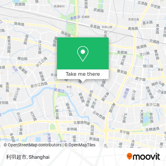 利羽超市 map