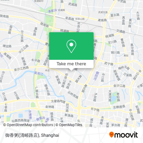 御香粥(清峪路店) map