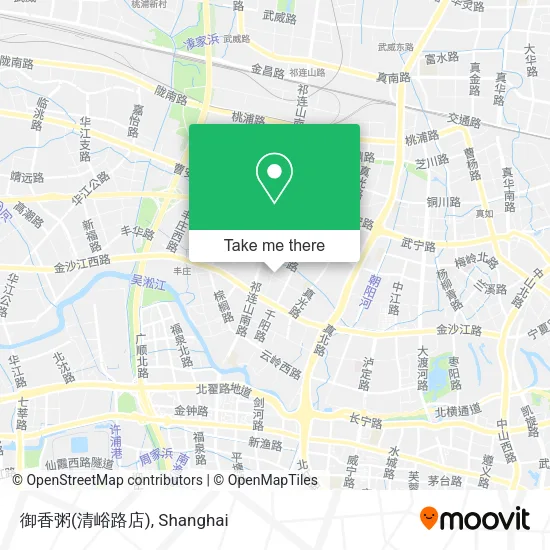 御香粥(清峪路店) map