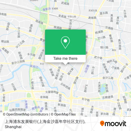 上海浦东发展银行(上海金沙嘉年华社区支行) map