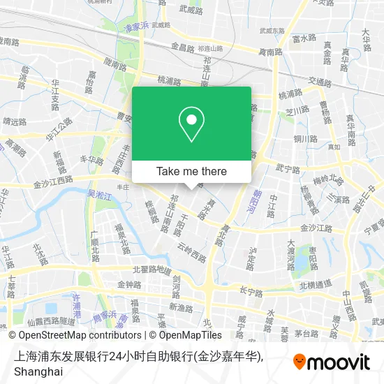 上海浦东发展银行24小时自助银行(金沙嘉年华) map