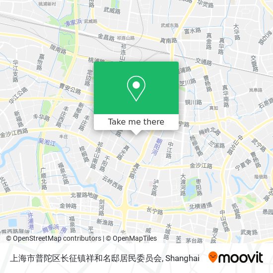 上海市普陀区长征镇祥和名邸居民委员会 map
