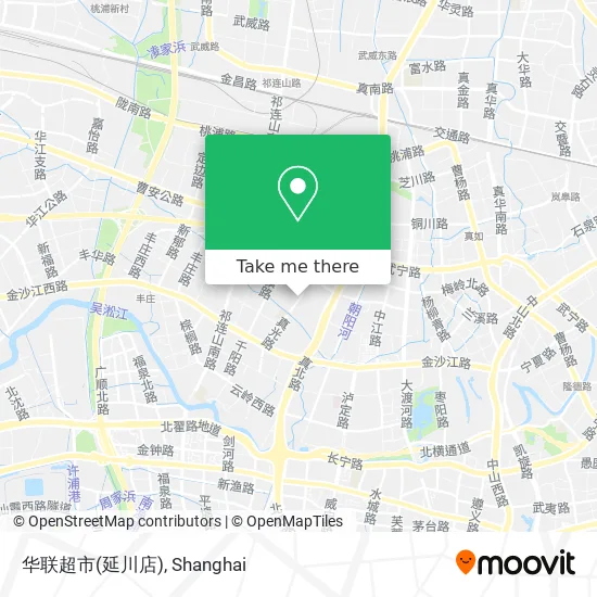 华联超市(延川店) map