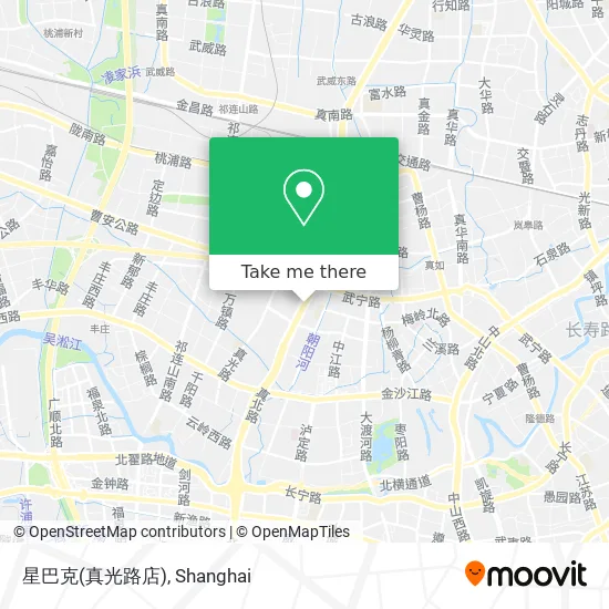 星巴克(真光路店) map