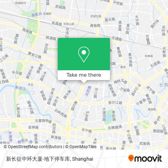 新长征中环大厦-地下停车库 map