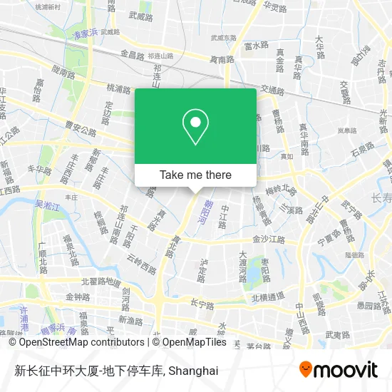 新长征中环大厦-地下停车库 map