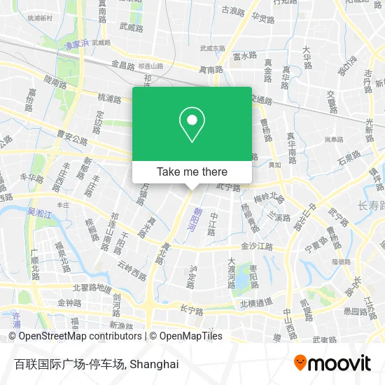 百联国际广场-停车场 map