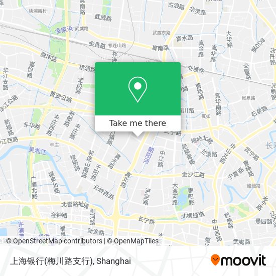 上海银行(梅川路支行) map