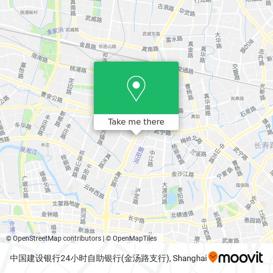 中国建设银行24小时自助银行(金汤路支行) map