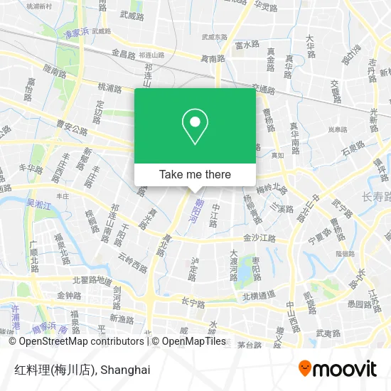 红料理(梅川店) map