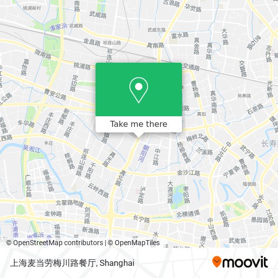 上海麦当劳梅川路餐厅 map