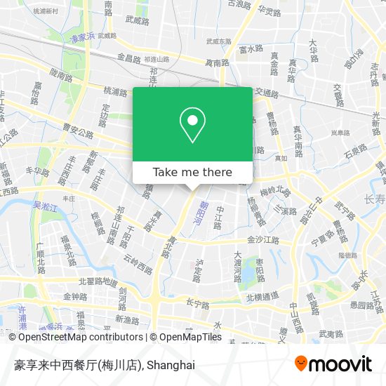 豪享来中西餐厅(梅川店) map