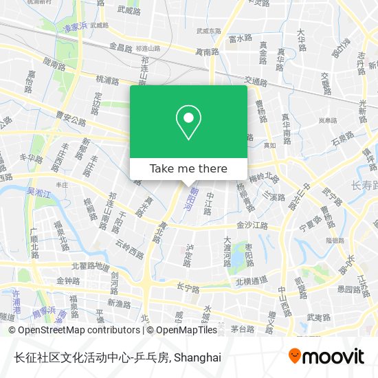 长征社区文化活动中心-乒乓房 map