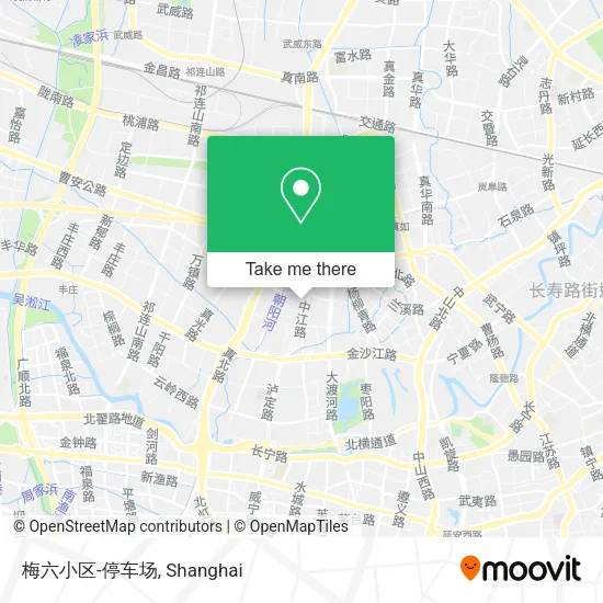 梅六小区-停车场 map