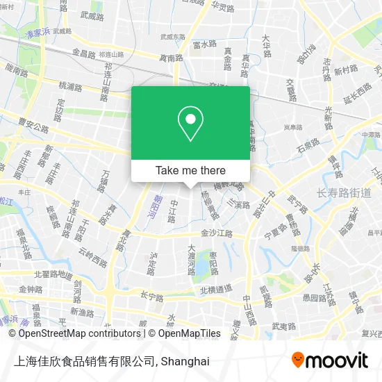 上海佳欣食品销售有限公司 map