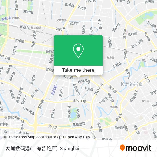 友通数码港(上海普陀店) map