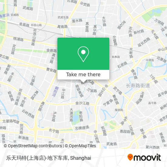 乐天玛特(上海店)-地下车库 map