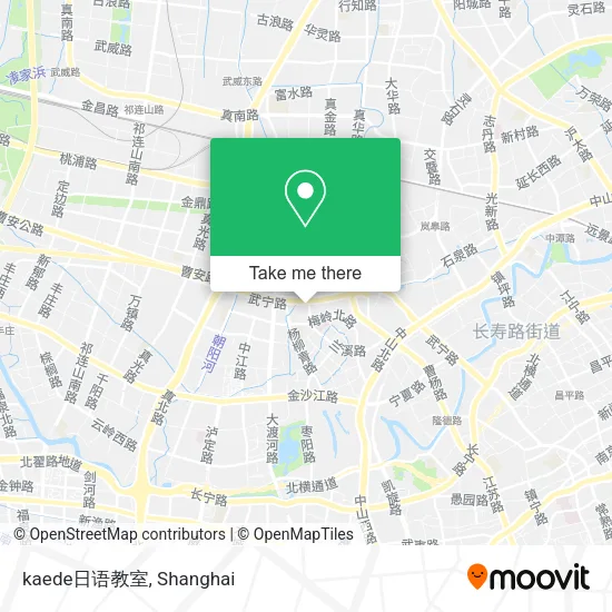 kaede日语教室 map
