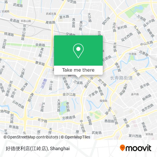 好德便利店(江岭店) map