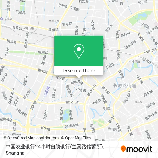 中国农业银行24小时自助银行(兰溪路储蓄所) map