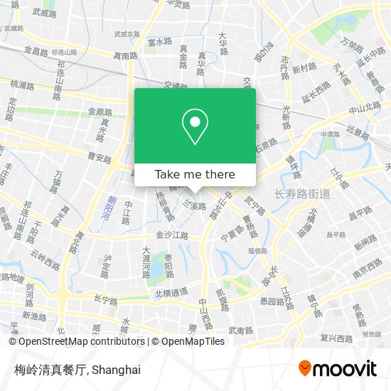梅岭清真餐厅 map