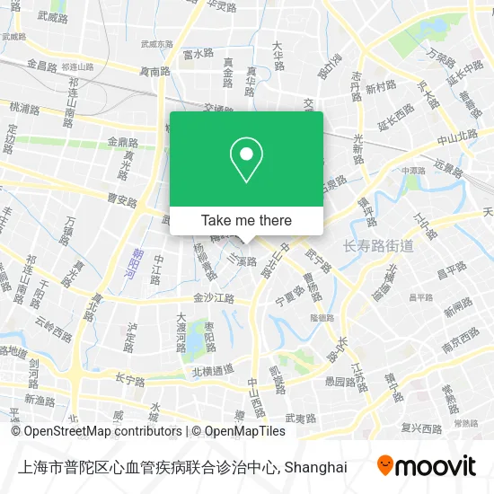 上海市普陀区心血管疾病联合诊治中心 map